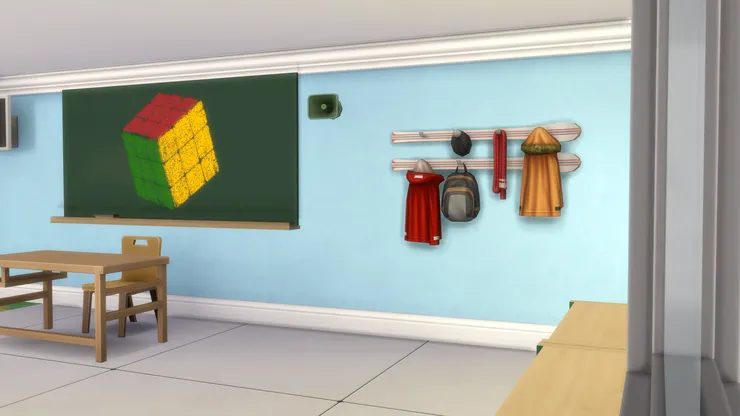 每天上課前有早會，學生要乖乖地聽校務處廣播校內的通告。