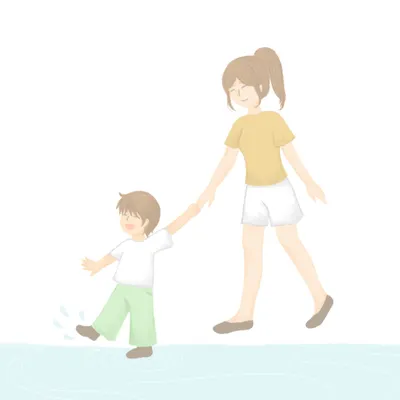 隨手畫#１：踩水花