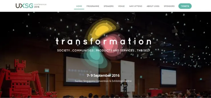 UXSG 2016 研討會入口網站