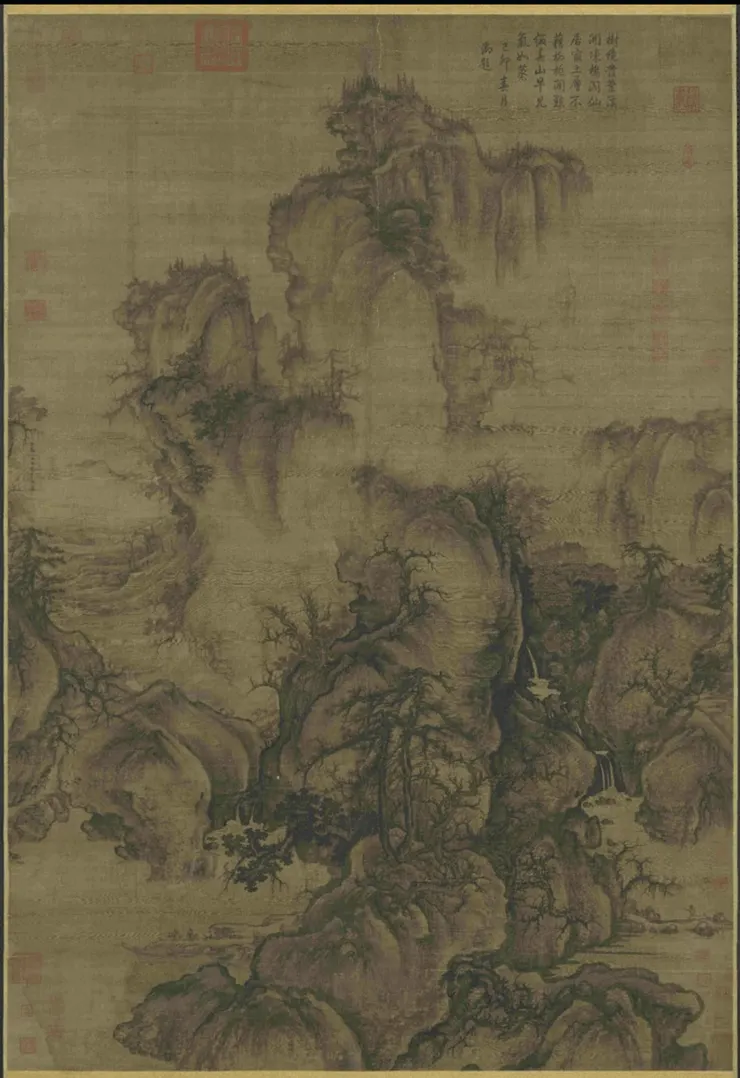 郭熙《早春圖》