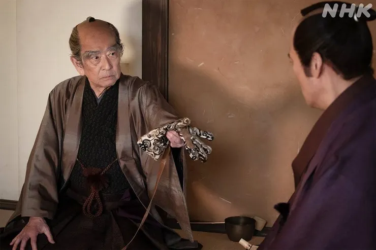 老頭子乾脆的當面找田沼對質