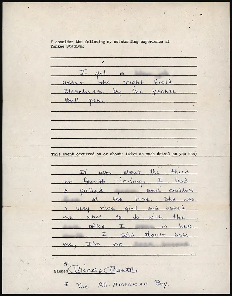 無碼信件請自行上拍賣網站　Photo：Auction Lelands