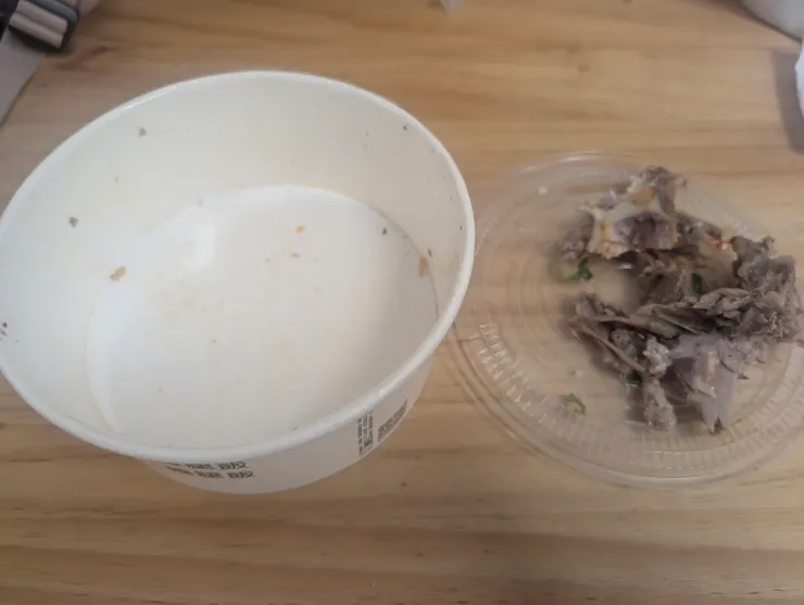 完食（份量大，吃完不容易喔）