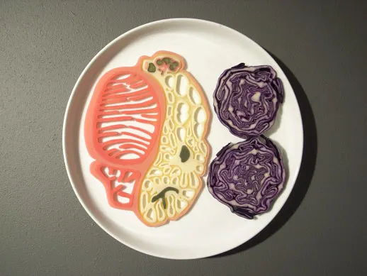 〈Dressing the Meat of Tomorrow. 〉2006。圖片取自於連結