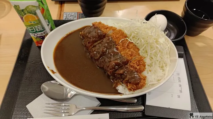 渡良瀨的愛心-豬排咖哩