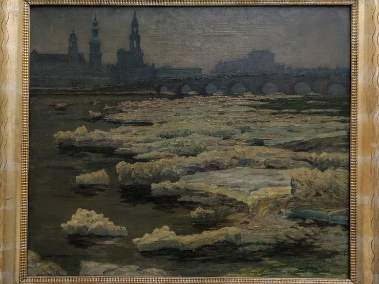 看起來像被污染的易北河