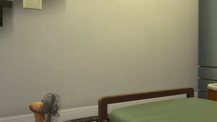 為防會撞到,這面牆的東西可免則免。