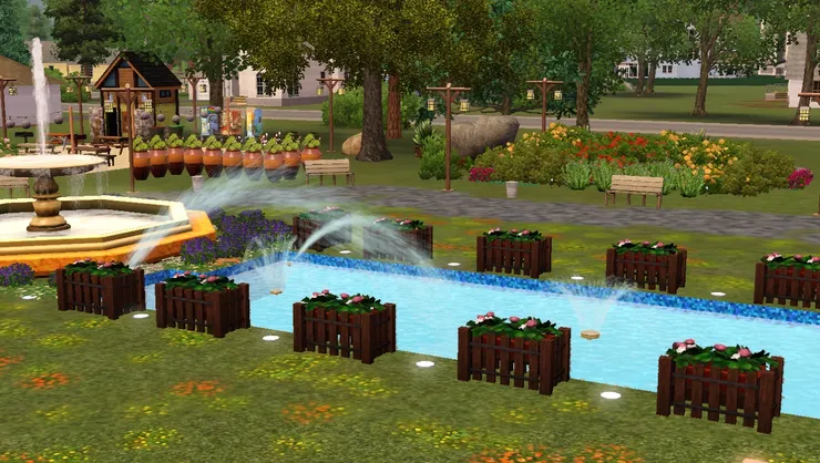 公園絕不是死氣沉沉。