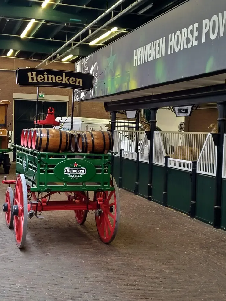 以前載運啤酒的專用車輛