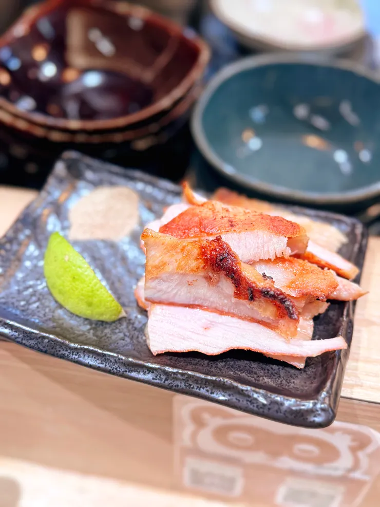 每到一間燒烤店幾乎都會點松阪豬～大愛