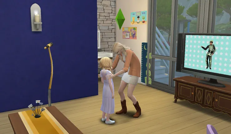 然後發現一旁的桑雅...