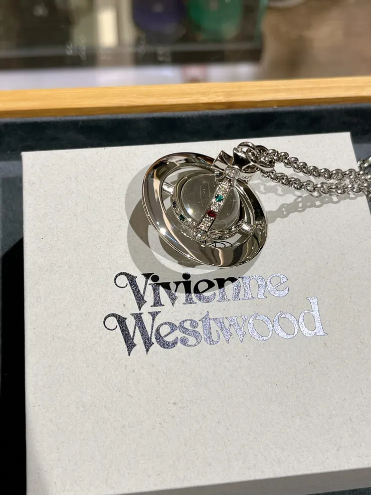 「立體土星項鍊」