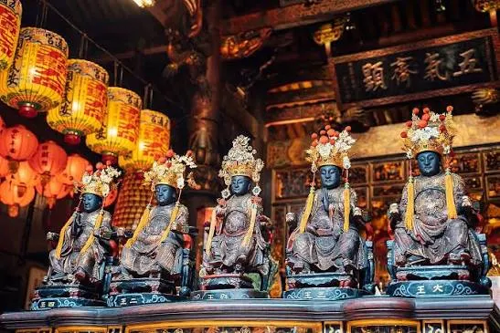 五位王爺（圖片截圖於網路）