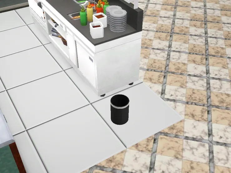 廚房當然要有垃圾筒。