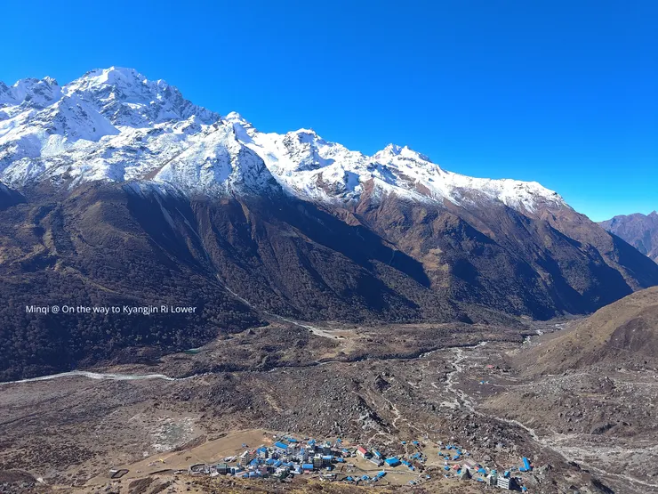 On the way to Kyangjin Ri Lower
