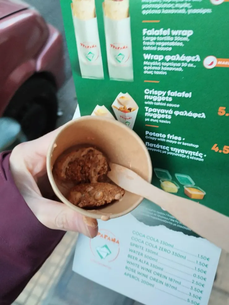 鸚嘴豆尼球（falafel）試吃～