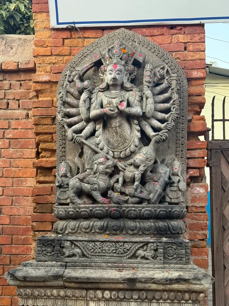 十七世紀Ugrahandi女神像