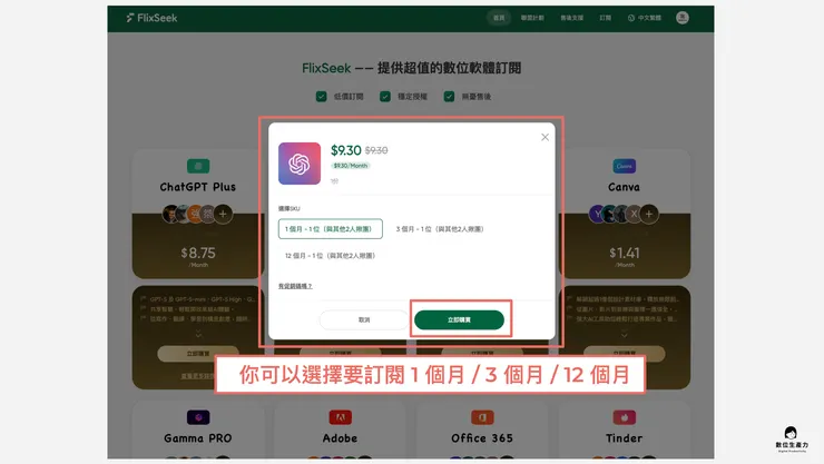 02 實測分享｜② 訂閱 ChatGPT Plus｜