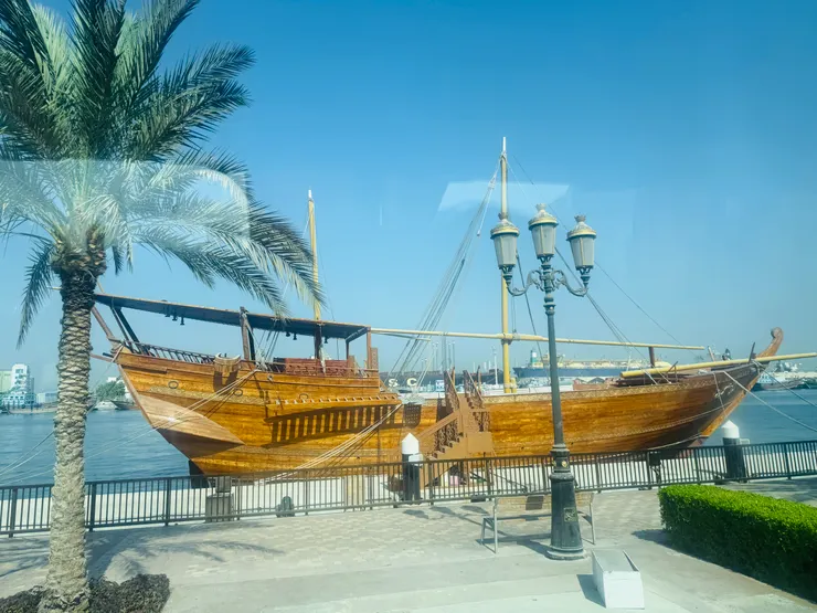 沙迦酋長國復原的木船