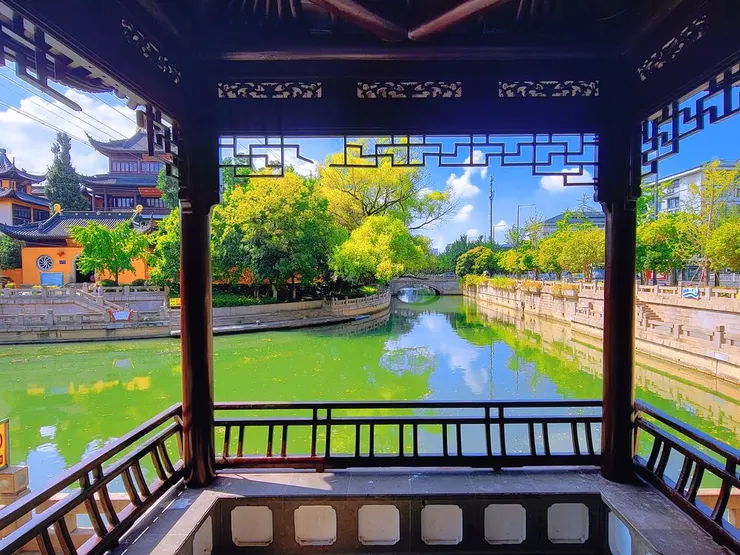 ▲常州東坡公園位於古運河畔，具有江南園林風格，蘇東坡至少來訪常州14次，數次在此泊舟登岸。（攝影／水靜葳環遊世界366天）