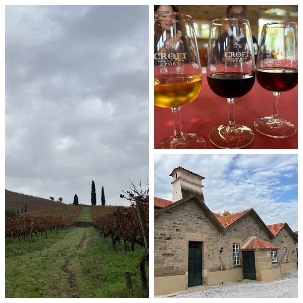 在第一家酒廠首次品嘗到何謂波特酒。