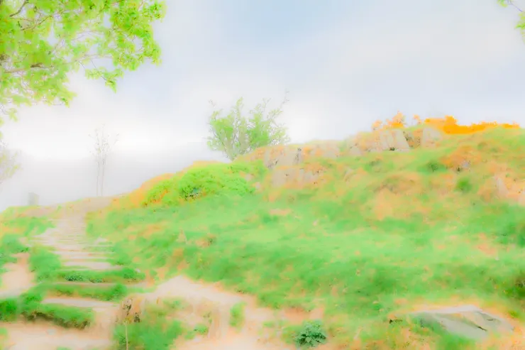 登上俄瑞斯特山丘(Orrest Head)的最後一哩路