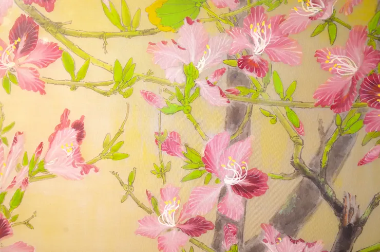 〈暖春三月〉局部－羊蹄甲