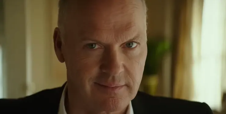 這一笑，是野心終於得逞的神情。