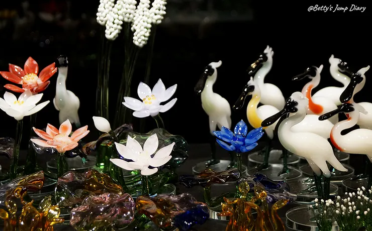 ▲新竹市玻璃工藝博物館-「時光璃影」聯展/圖片來源:Betty's Jump Diary