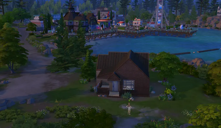 桑雅這次決定住在考柏戴爾~ ( 高中歲月 )