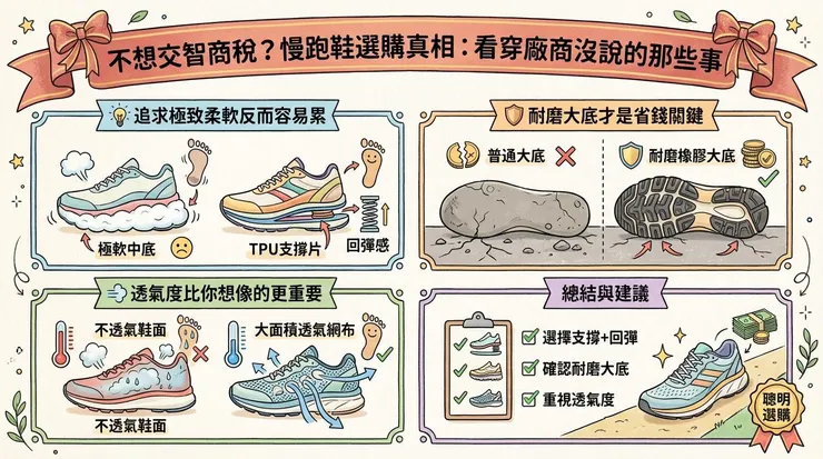 不想交智商稅？慢跑鞋選購真相：看穿廠商沒說的那些事