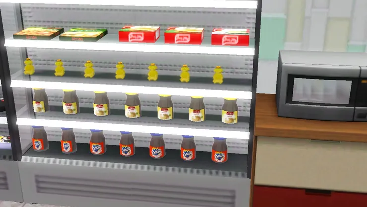 我來到便利店也通常買這種酸奶，買完即喝很方便。