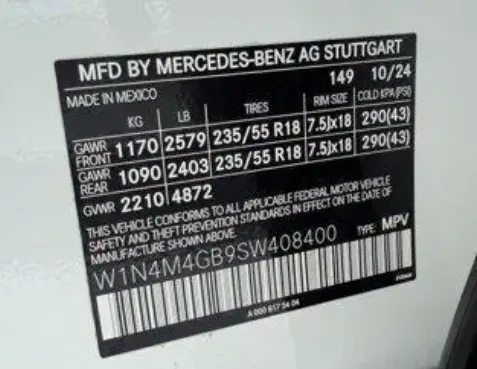 2025 BENZ GLB250價格