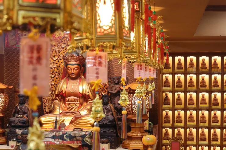 台北普濟禪寺春節一景