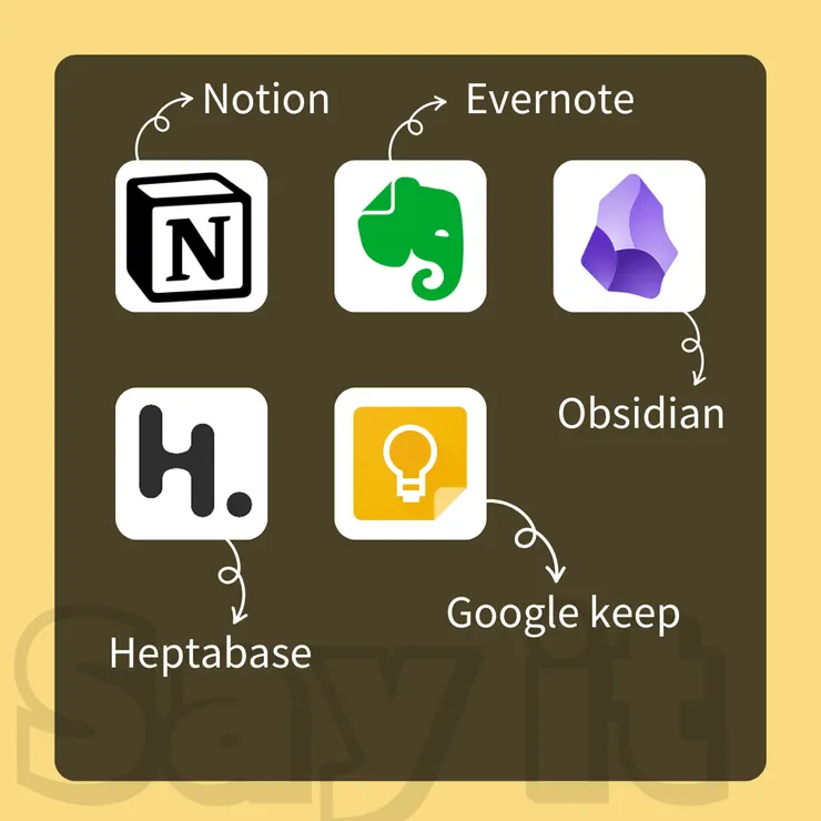 五款實用筆記工具