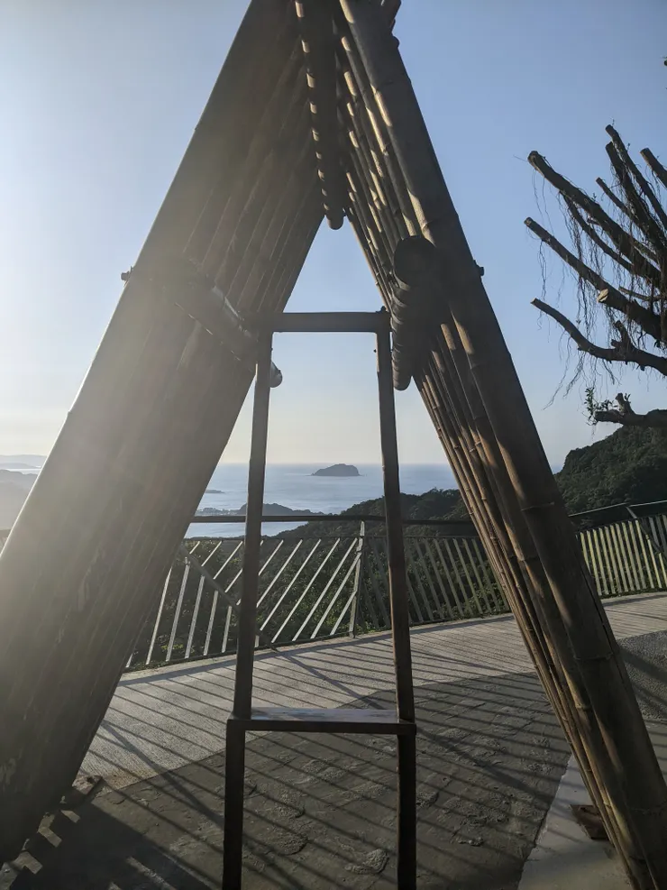 這邊還可以悠哉欣賞基隆嶼