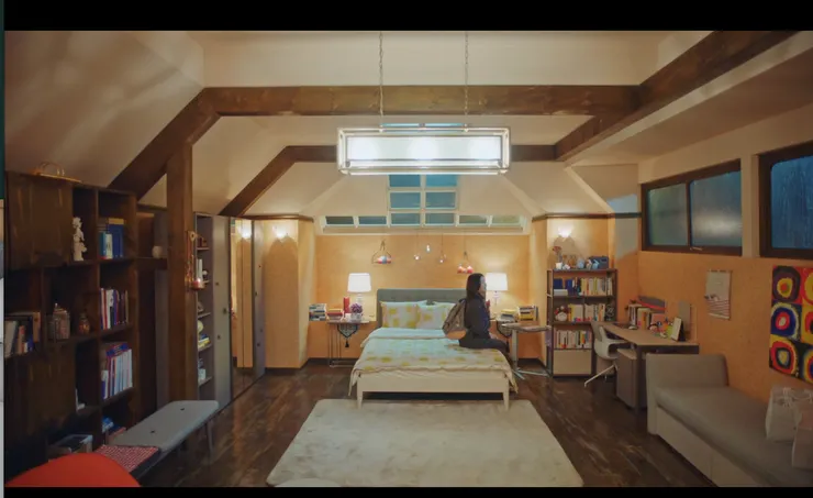 恩卓房間的家具由孔劉廣告代言的iloom家具商包辦。