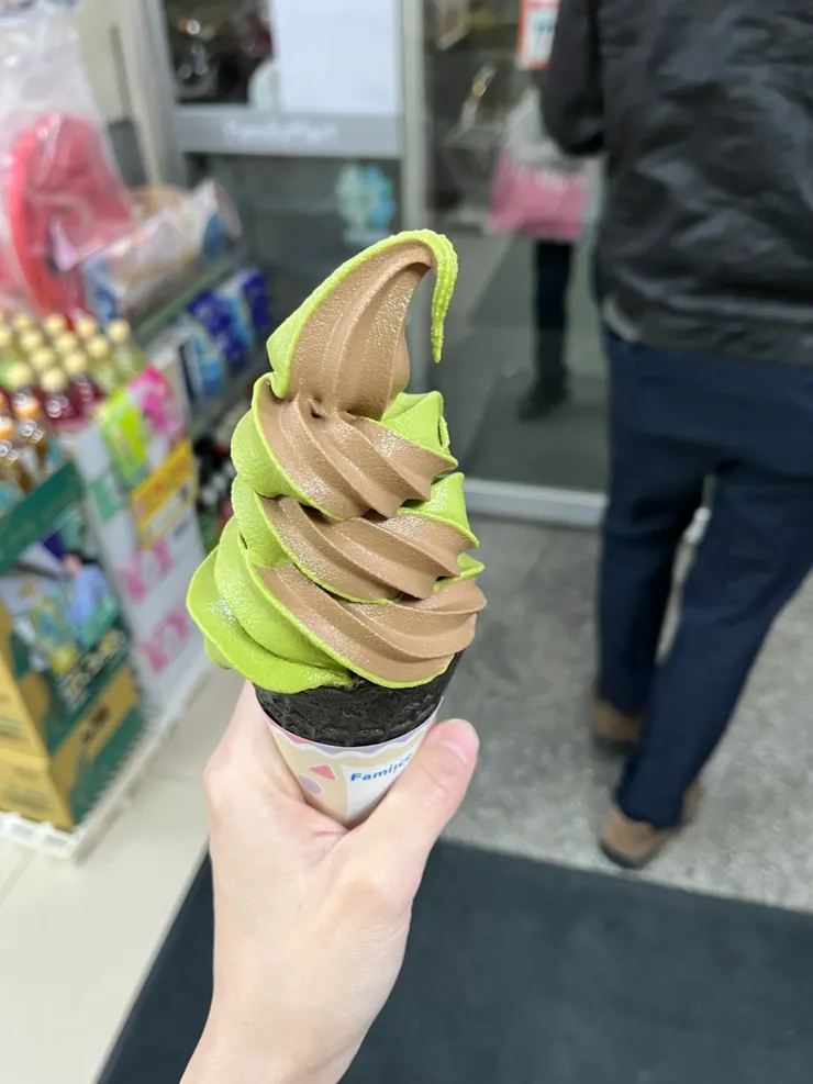 找到了抹茶巧克力雙拼。