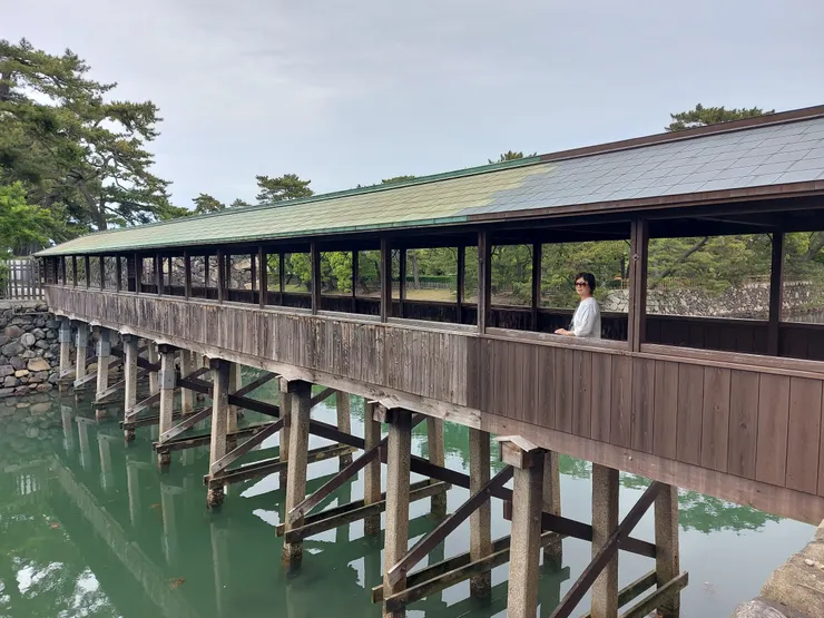 本丸對外唯一通路鞘橋