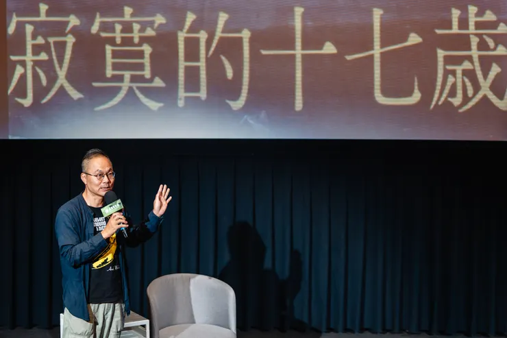 「致敬・白景瑞：慾望的藝術」專題講座 𝚏𝚎𝚊𝚝. 鴻鴻。／影像提供：高雄電影節