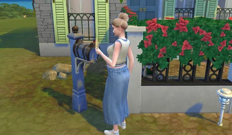 芊芊大肚子的同時收到信~