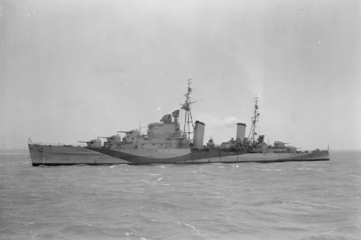 1942年6月17日天狼星號離開朴茨茅斯