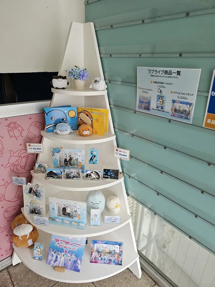 感覺超貴的水族館周邊區，不然想買個577的娃娃回去