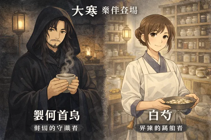 大寒 製何首烏 白芍