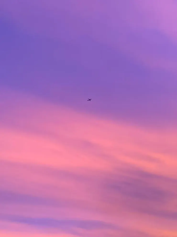 沒有任何濾鏡，我今天傍晚用原相機拍下的天空 