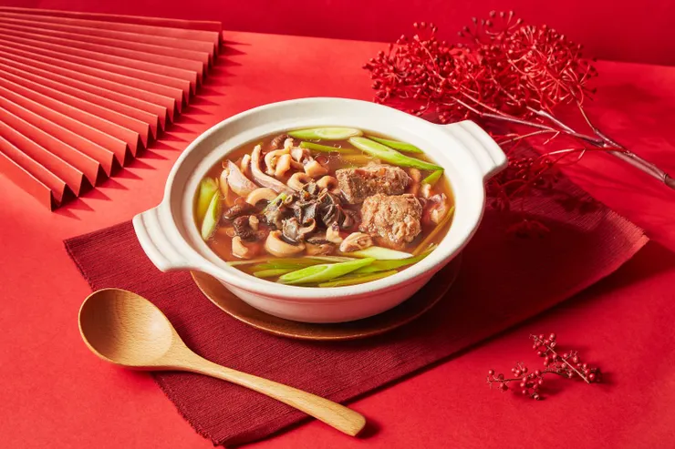 圖片來源：真心台菜，此圖為酒家菜經典「魷魚螺肉蒜」