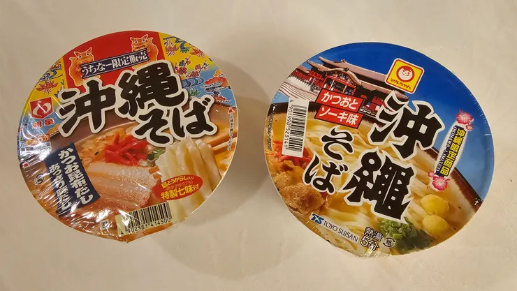 我在石垣島永旺超市買的日本泡麵!