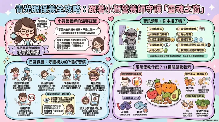 眼睛吃什麼11種關鍵營養素