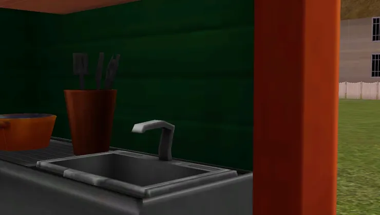 有沒有留意三個攤檔的洗手盆都各有不同？