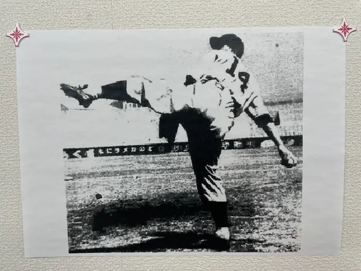 澤村榮治投球英姿。